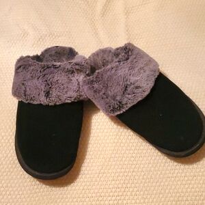 Staheekum Cordatta Black Sz. 8 Slipper Slides